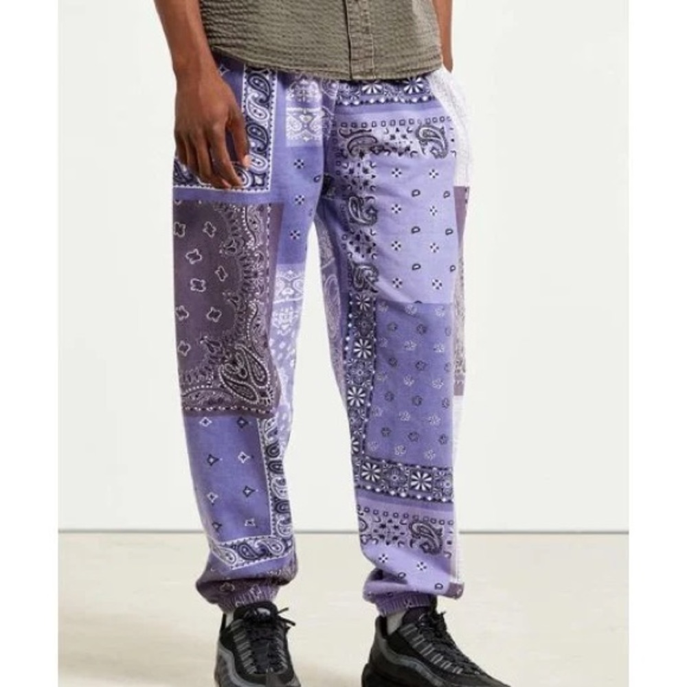 Bdg Bandana Patchwork Sweatpants - image 4